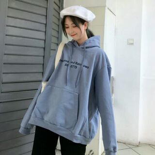 ( ord) Áo hoodie nỉ da cá Áo nỉ da cá ulzzang