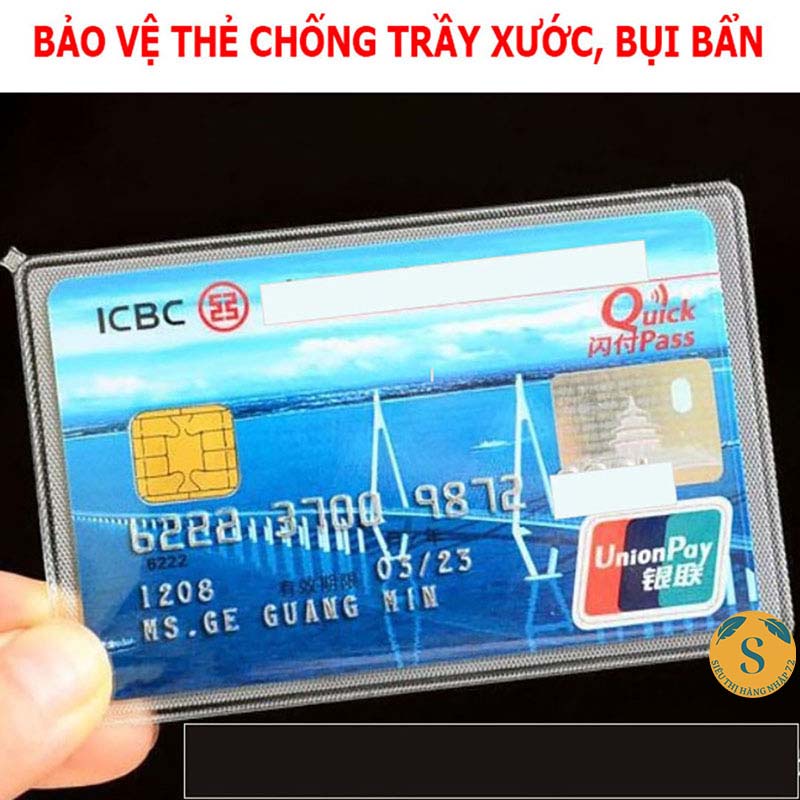 Túi đựng thẻ căn cước công dân, bằng lái xe, ATM, Card visit, CMND [TÚI ĐỰNG THẺ]