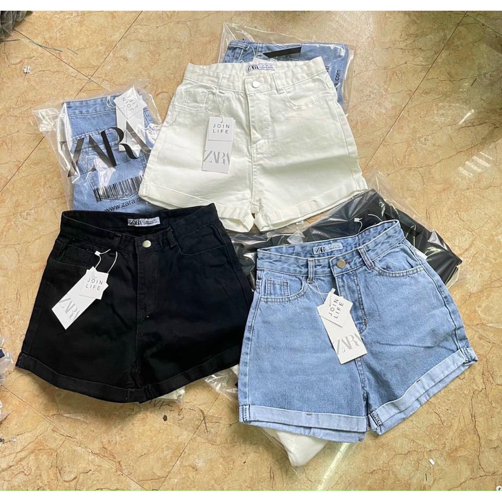 Quần short nữ sooc jean Z.R ngố quốc dân