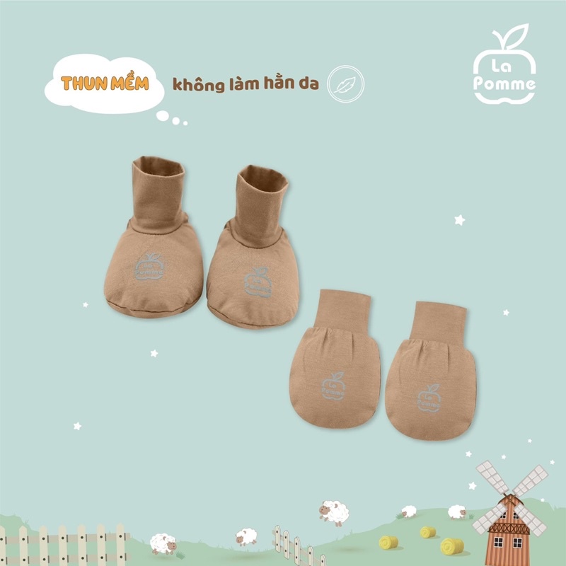 Phụ kiện sơ sinh La pomme cho bé 0-6m