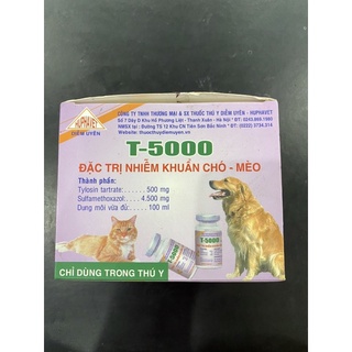 [THÚ Y]10ml T-5000  trên chó ,mèo