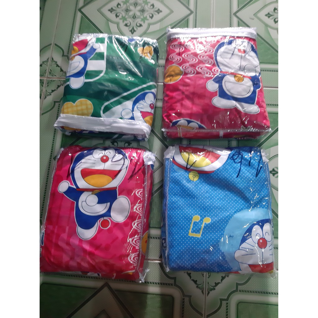 Ga trải giường nệm hình Doraemon rộng 1m6 dài 2m, rộng 1m8 dài 2m