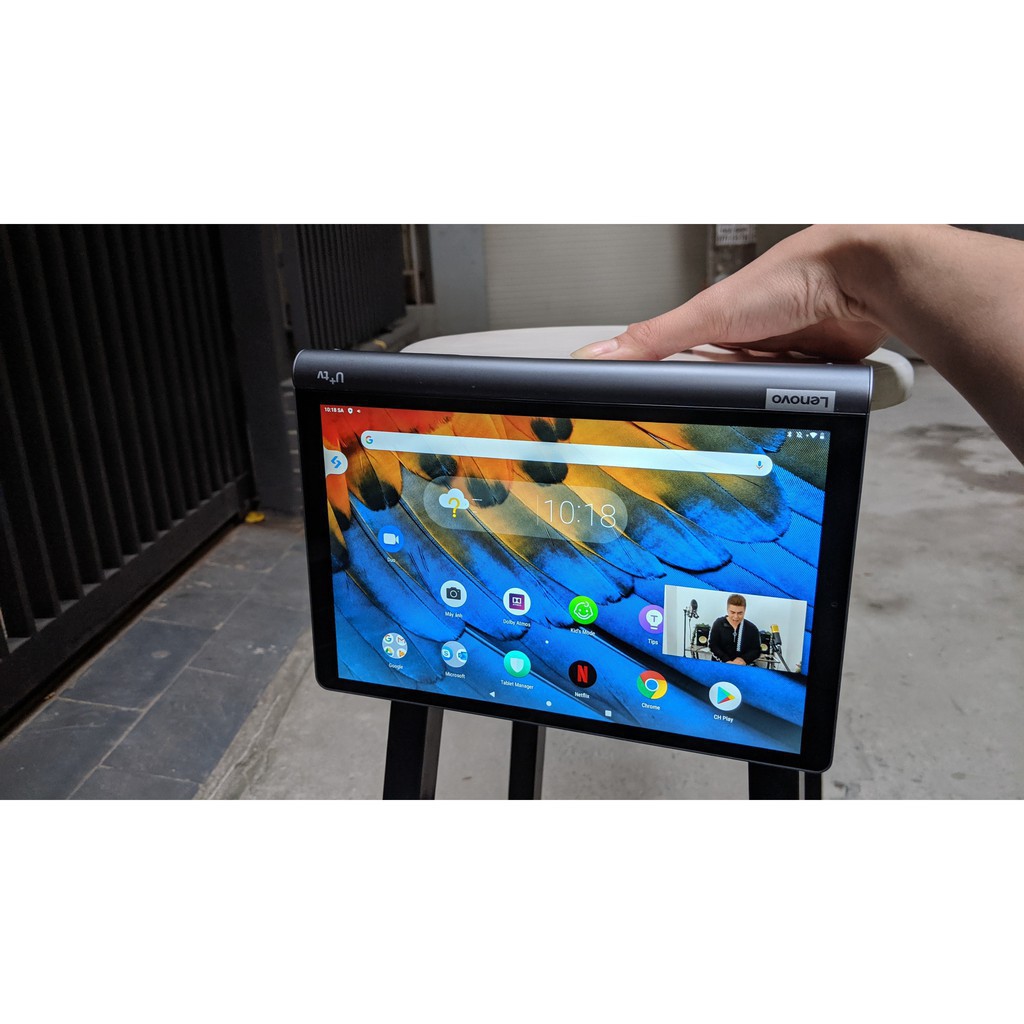 Máy tính bảng Lenovo Yoga Smart Tab 10.1 (2019) _ JBL Kép cực chất / Treo, ngả, dưng cem Film - Pin 17h