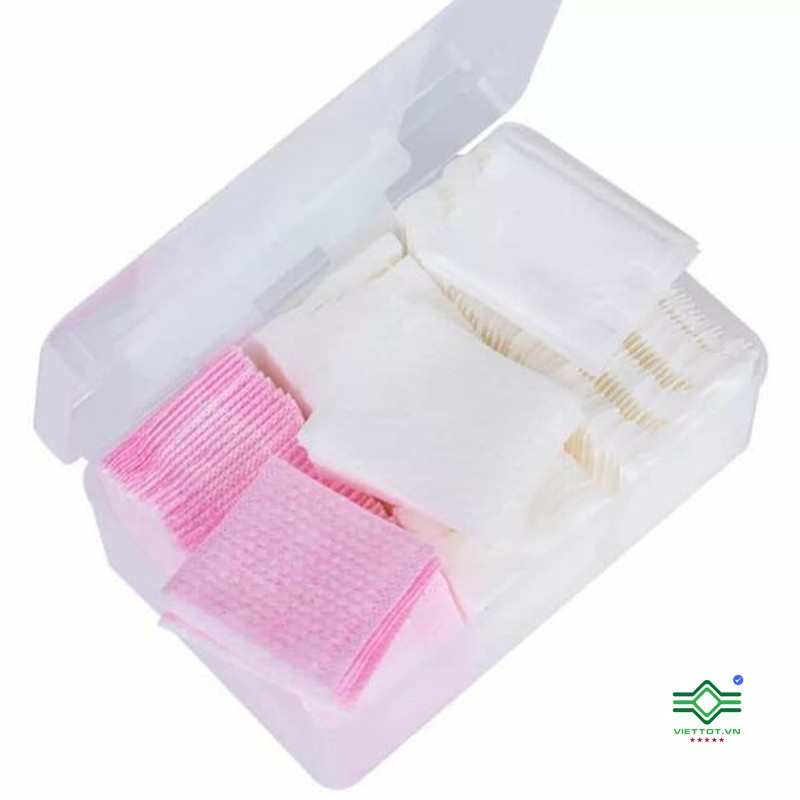 Bông tẩy trang 320 miếng siêu xịn loại 1 VT928 | BigBuy360 - bigbuy360.vn