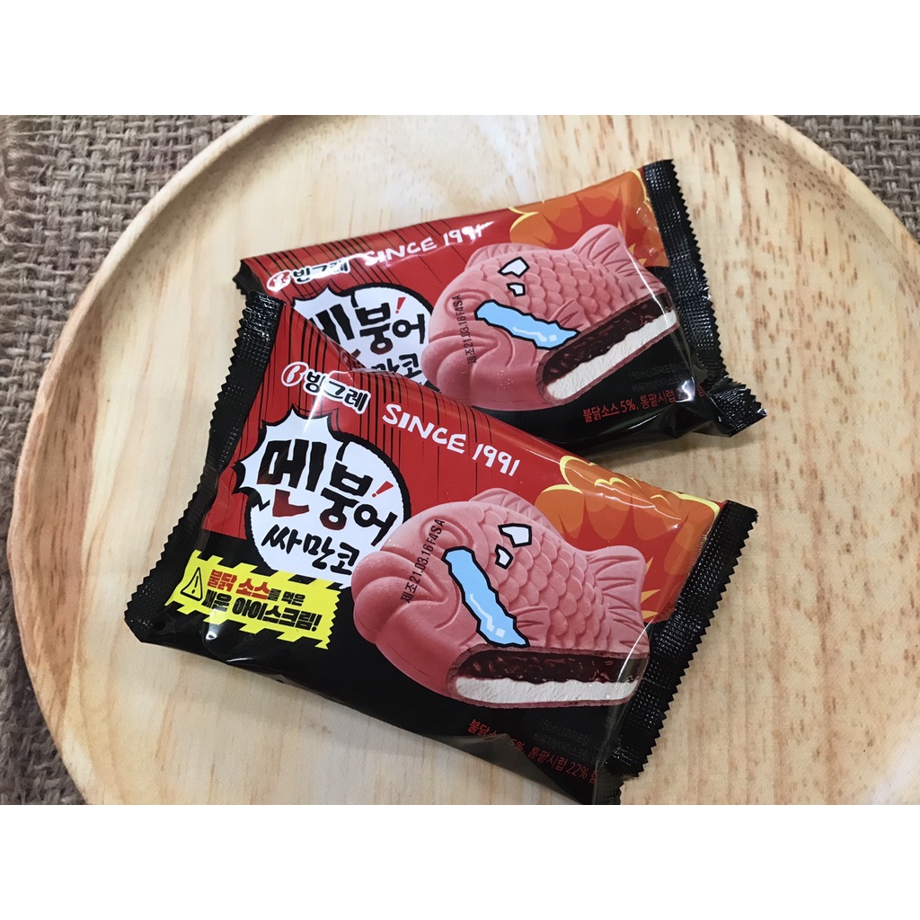 Hottttt!!! Kem bánh cá cay samanco binggrae Hàn Quốc hàng mới ra ngon không thể cưỡng-Giải nhiệt ngày hè oi ả