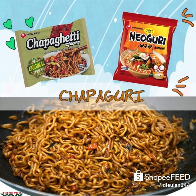 Mì tương đen Chapagetti Hàn Quốc