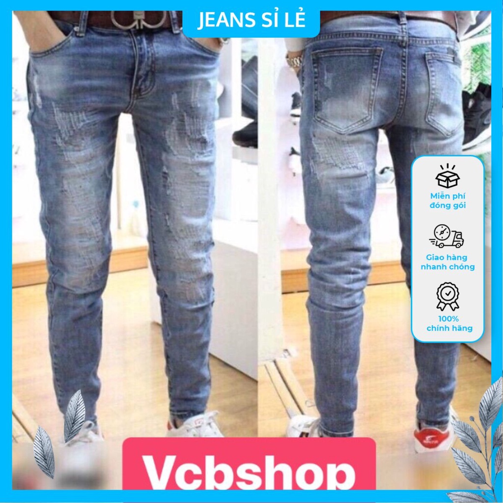 QUẦN JEAN NAM WASH BẠC CÀO NHẸ PHONG CÁCH THỜ THƯỢNG có size đại nha khách