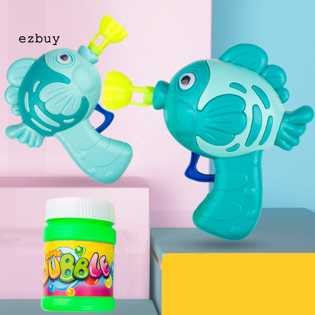 Máy Thổi Bong Bóng Hình Cá Hoạt Hình Cho Trẻ Em