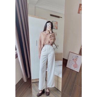 CHERSI PANTS - quần vải lụa nắp túi REGEN