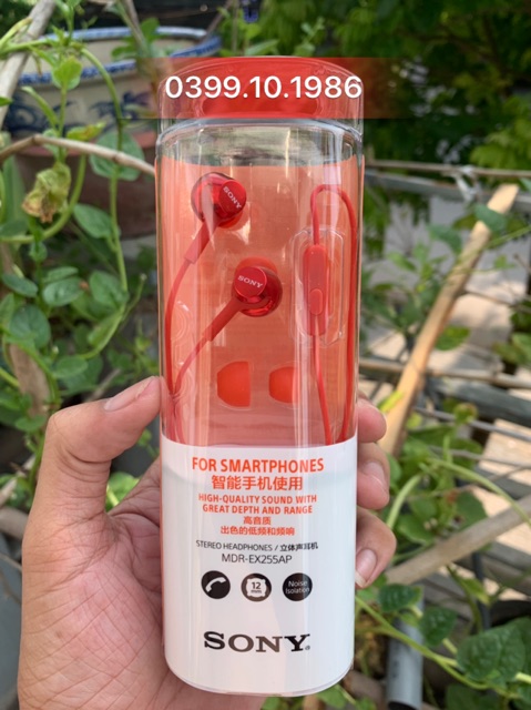 Tai nghe SONY MDREX255AP chính hãng Thái Lan mới 100% fullbox