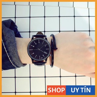 Đồng hồ cặp nam nữ Weesky L6040 dây da 3 màu hot