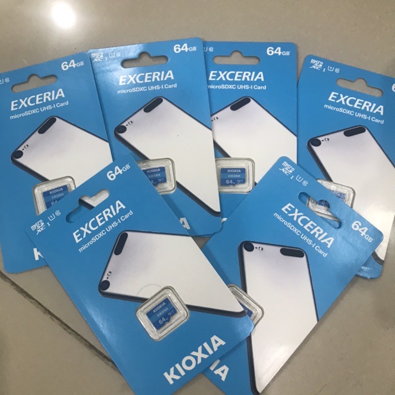 Thẻ nhớ Kioxia (Toshiba) Micro SDHC 32GB 64GB 128GB C10 UHS-I 100MB/s - Chính Hãng - Bảo hành 5 năm | BigBuy360 - bigbuy360.vn