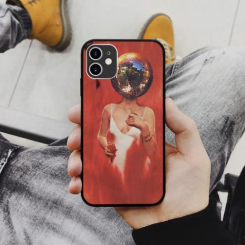 Ốp lưng iphone SAMSUNG bar girl collage art dada dadaism cute bảo vệ camera  cho các dòng iPhone PAP20210916