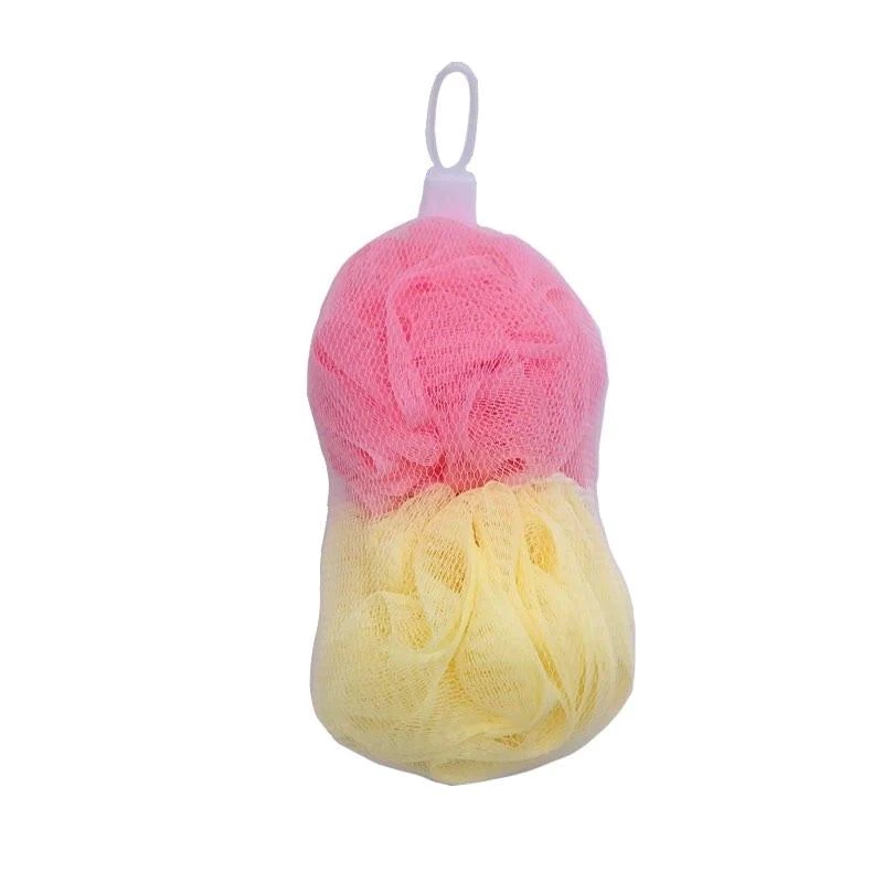 Daiso Banh Tắm Fluffy Shower Ball-2 Pcs.-