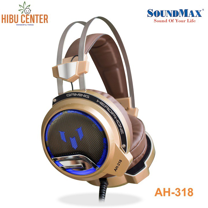 Tai Nghe Chụp Tai Chơi Game SOUNDMAX AH318 Hibucenter