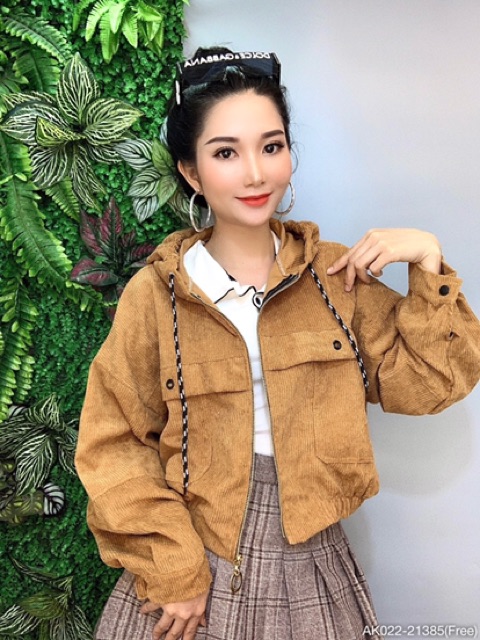 🌵 𝐓𝐡𝐞𝐔𝐥𝐳𝐳𝐚𝐧𝐠 🌵 022 Áo Khoác Nữ KaKi Nhung Thêu Chữ Form Cánh Dơi. Áo Chống Nắng Bán Sỉ | BigBuy360 - bigbuy360.vn