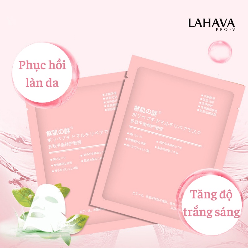 Mặt nạ nhau thai cừu Nhật Rwine Beauty cuống rốn tế bào gốc dưỡng da tái tạo collagen cung cấp độ ẩm MN04