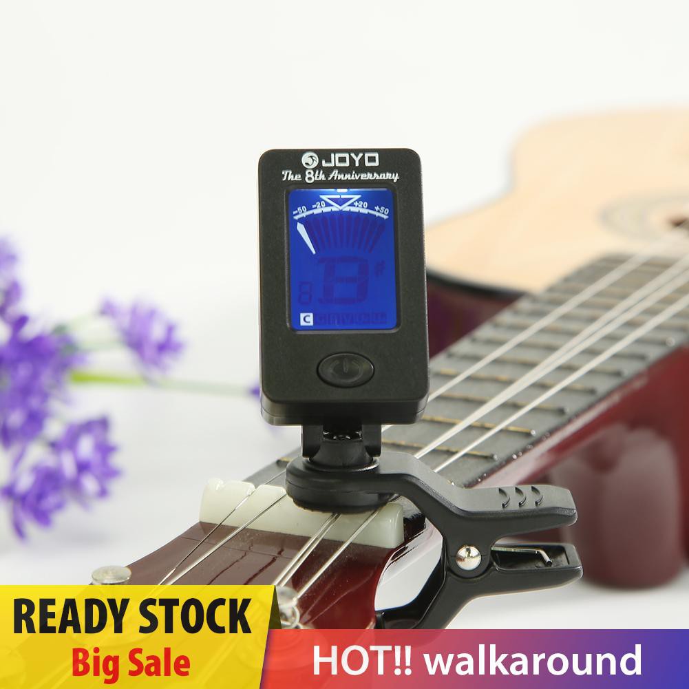 Walk JOYO JT-01 Clip-on Guitar Tuner Violin Ukulele Chromatic Bass Accessories