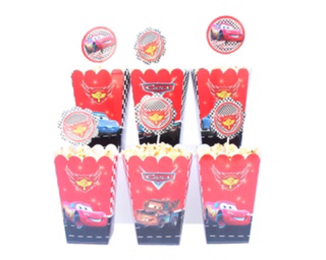 Sét 6 hộp bắp cho bé trai nhiều chủ đề