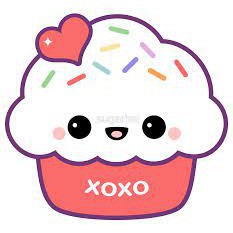 stiker dán tường hình cupcake