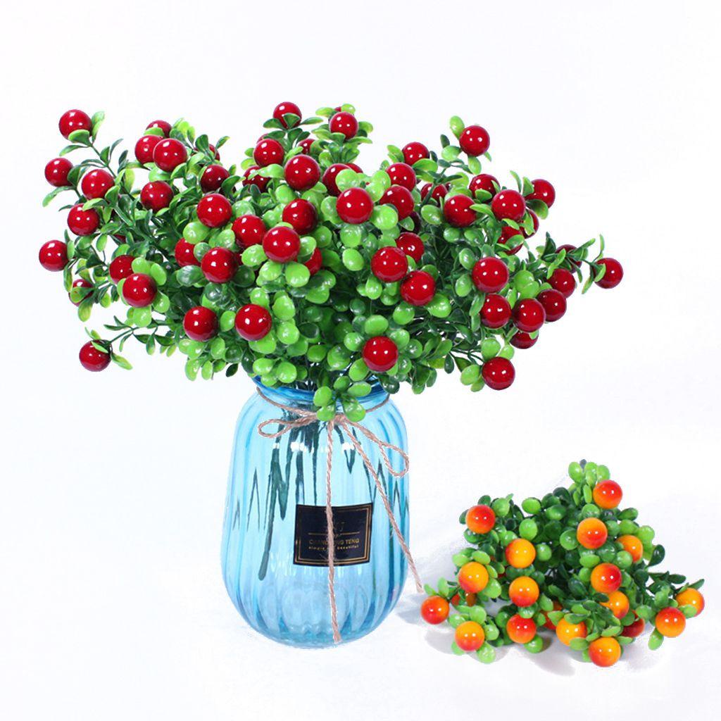 Quả Mọng Mini Màu Sắc Tươi Sáng Dùng Trang Trí Nhà Cửa
