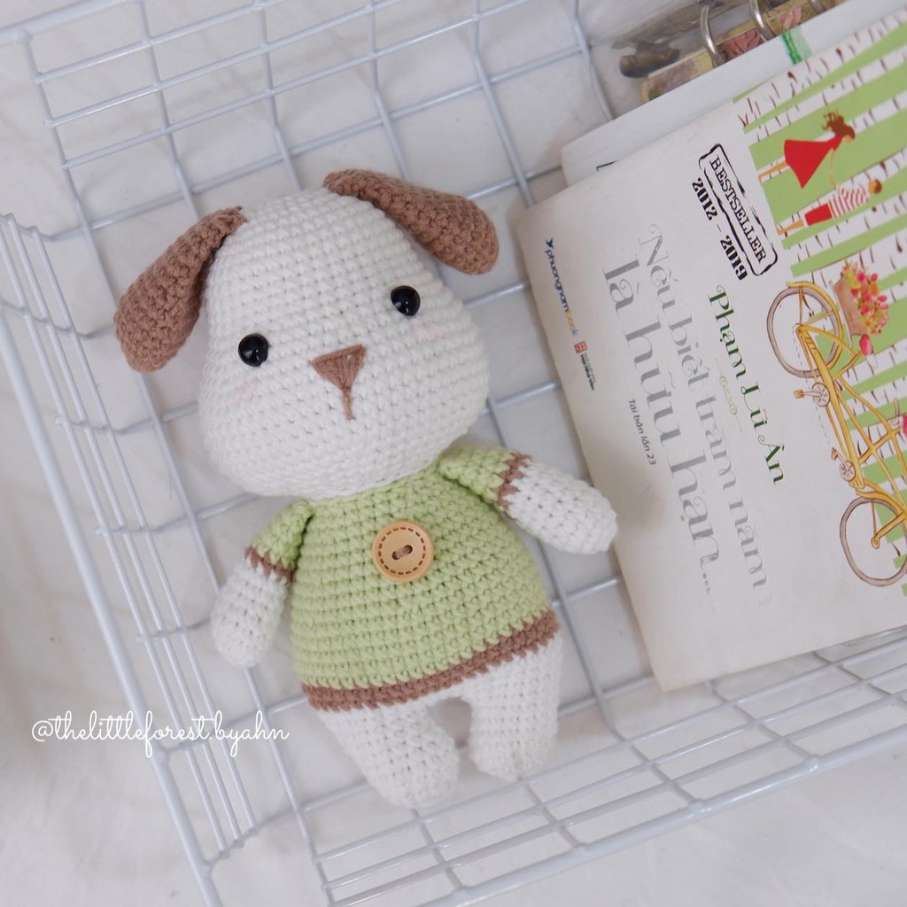 Chó Mintie móc bằng len