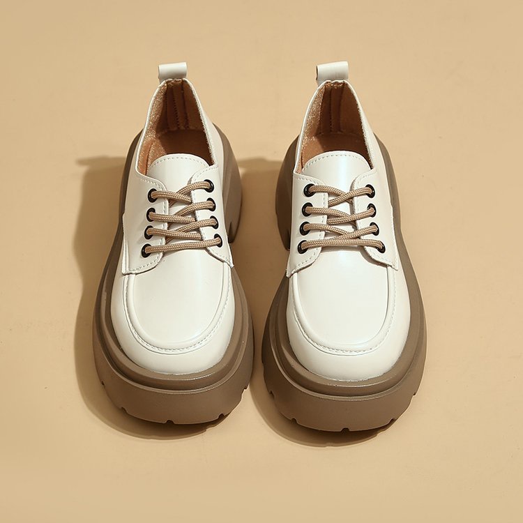 Giày oxford nữ đế độn 6cm tăng chiều cao phong cách ulzzang girl Hàn Quốc cực Hot TH-90