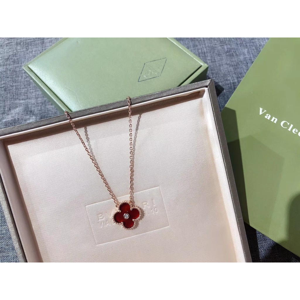 🌟 Dây chuyền V@n Cleef & Arpels fullbox bạc S925