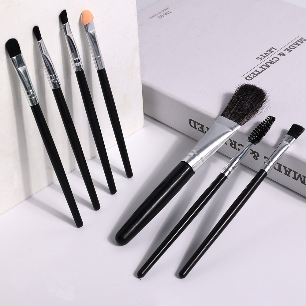 [Hàng mới về] Bộ 7 Cọ trang điểm hai đầu tiện dụng