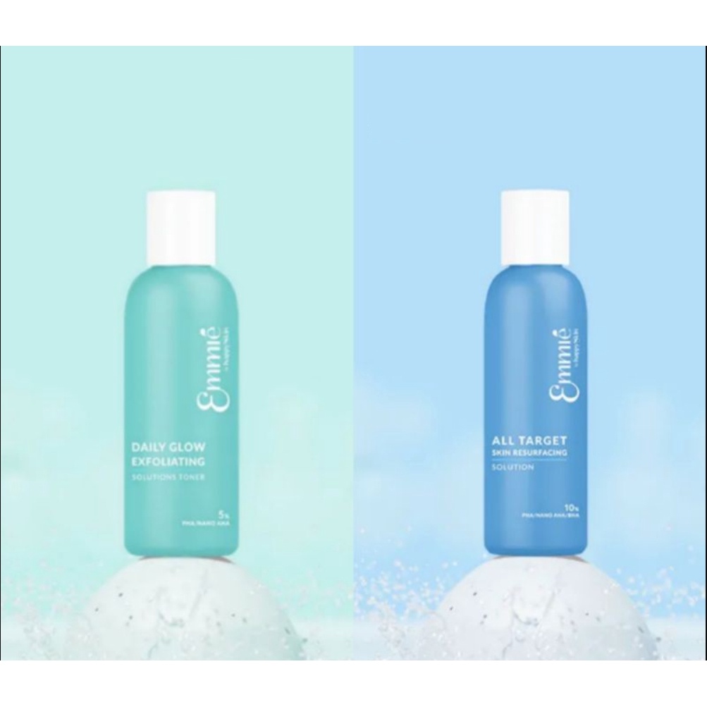 Dung dịch tẩy tế bào chết Emmié 5%, 10% PHA, Nano AHA làm sạch sâu, cải thiện lỗ chân lông 160ml, 230ml