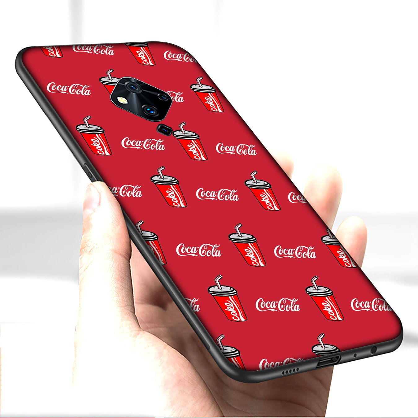 Ốp Điện Thoại Silicon Dẻo Họa Tiết Logo Coca Cola Độc Đáo Cho Huawei P30 Pro Lite Y6 Y7 Y9 Prime 2019 2018 Y9Prime