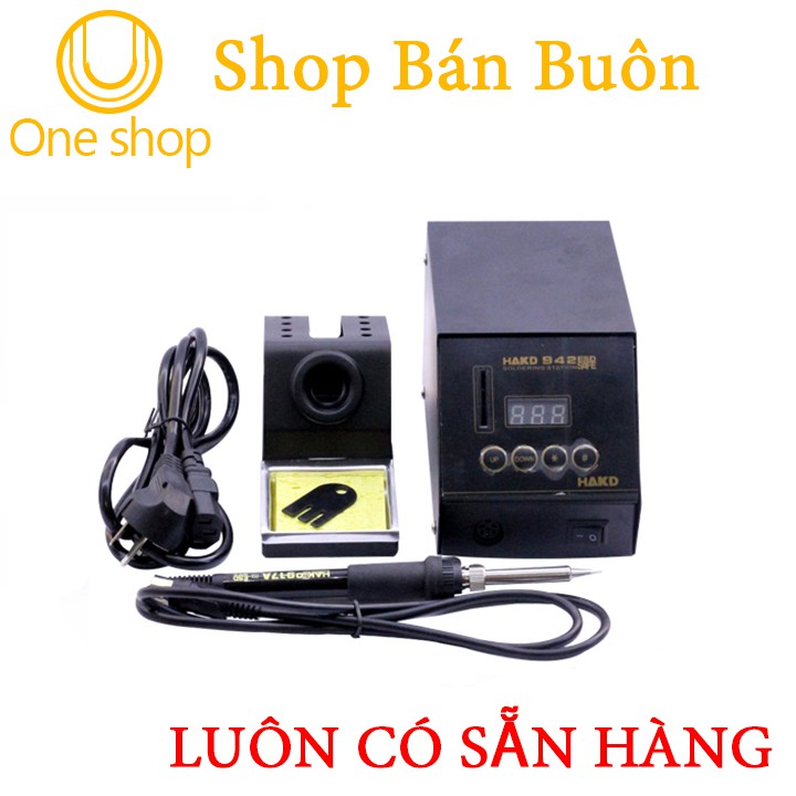 Trạm Hàn HAKD 942 75W 200-480*C 220VAC Cực Nóng (BH 06 Tháng)