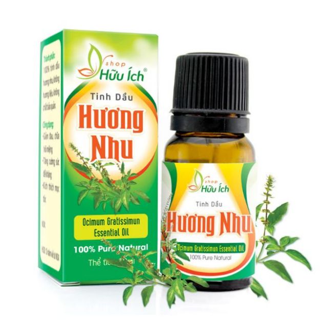 TINH DẦU HƯƠNG NHU NGUYÊN CHẤT 10ML