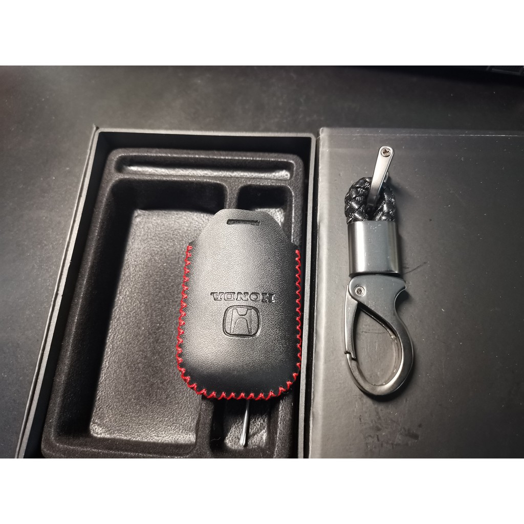 [Tặng kèm móc khóa] Bao da ốp chìa khóa, Ốp chìa khóa carbon cho xe ô tô Honda City CRV CIVIC 2 nút 3 nút 4 nút