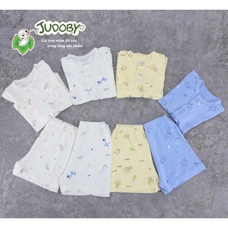 JB251 Bộ quần áo cài giữa cộc tay Judoby ( 3-9M)