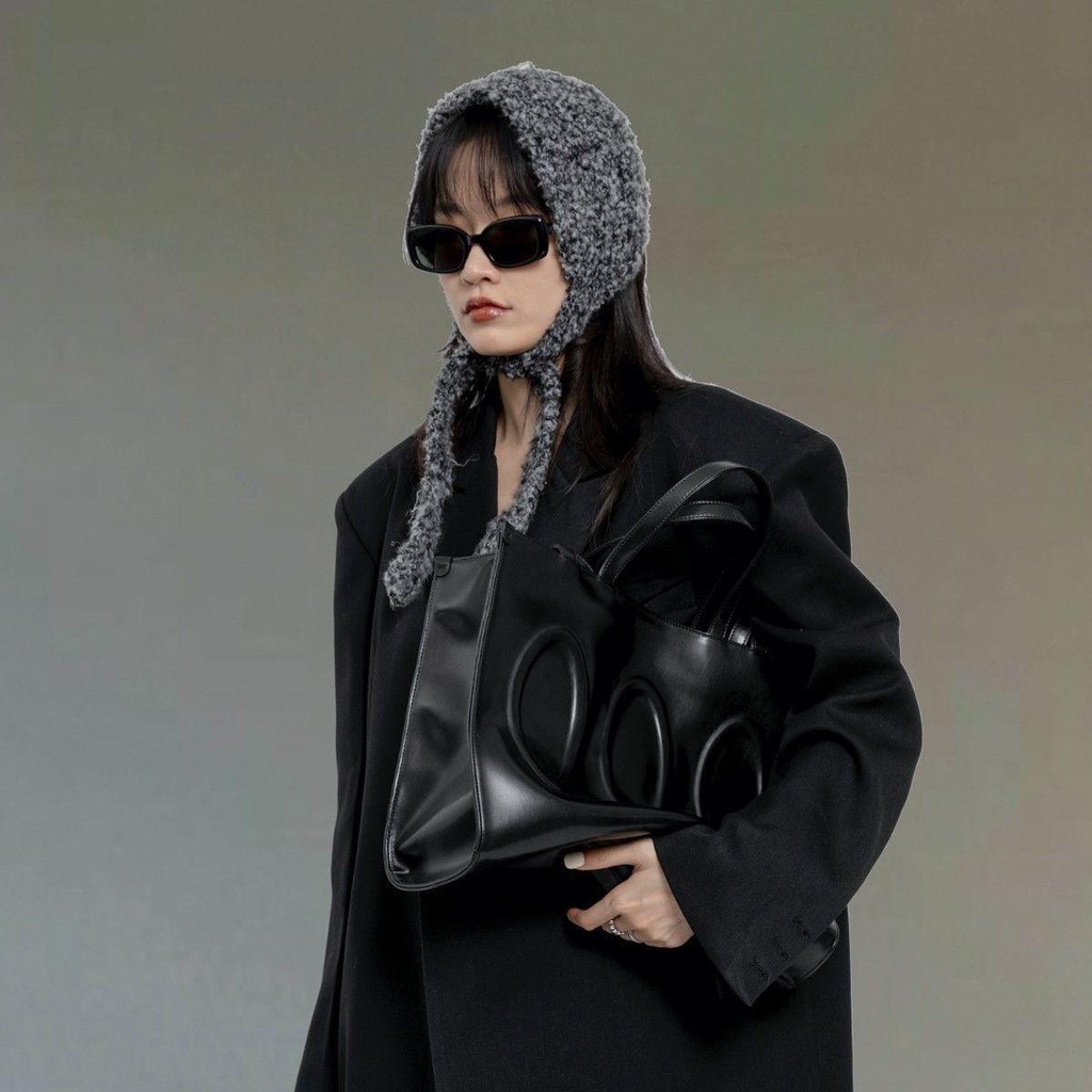 Túi Xách Da pu Họa Tiết Hình Học Thời Trang Cho Nữ