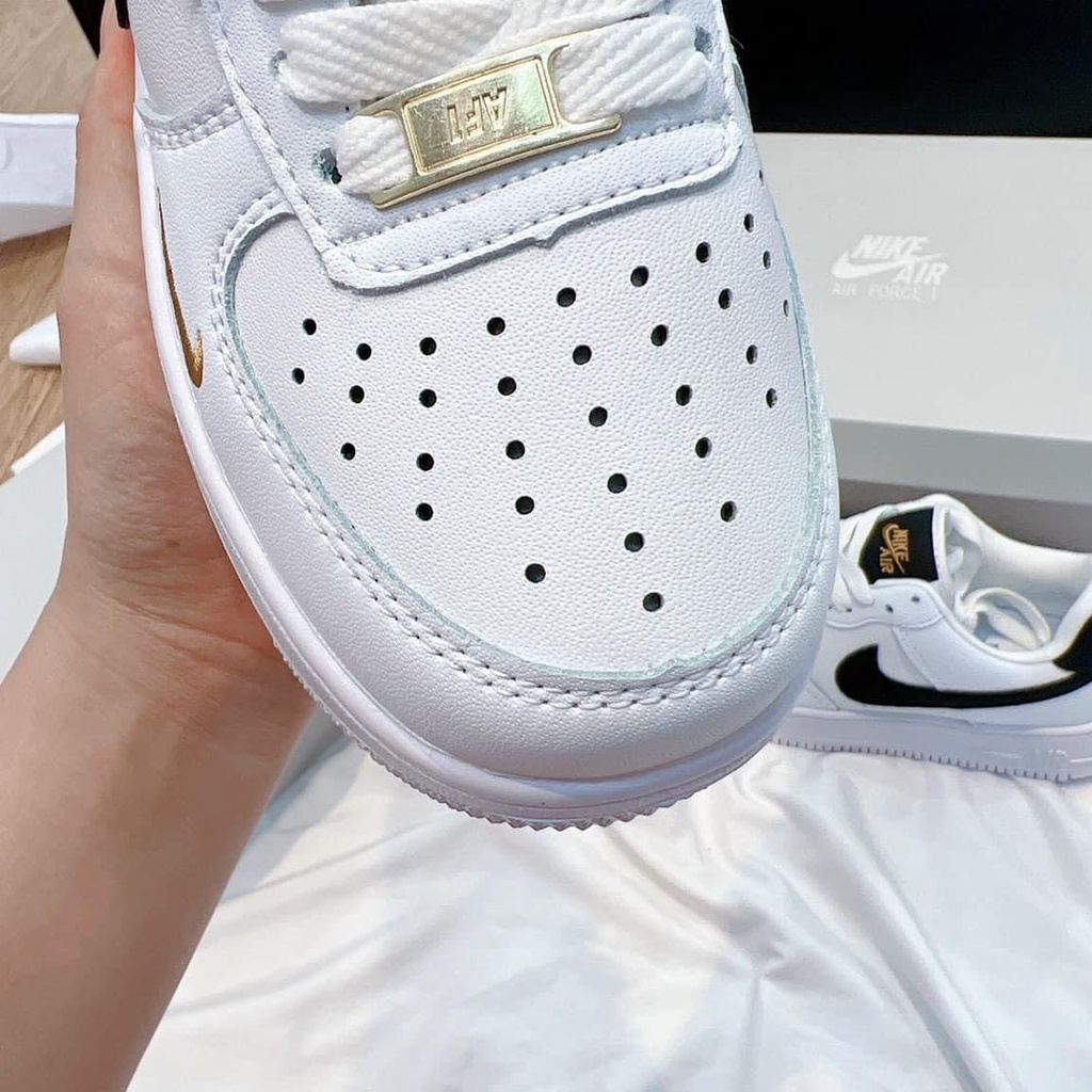 Giày air force 1 tích vàng móc đen đủ size nam nữ hàng 1/1 | BigBuy360 - bigbuy360.vn