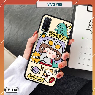 Ốp lưng nhám vivo y20 - in hình