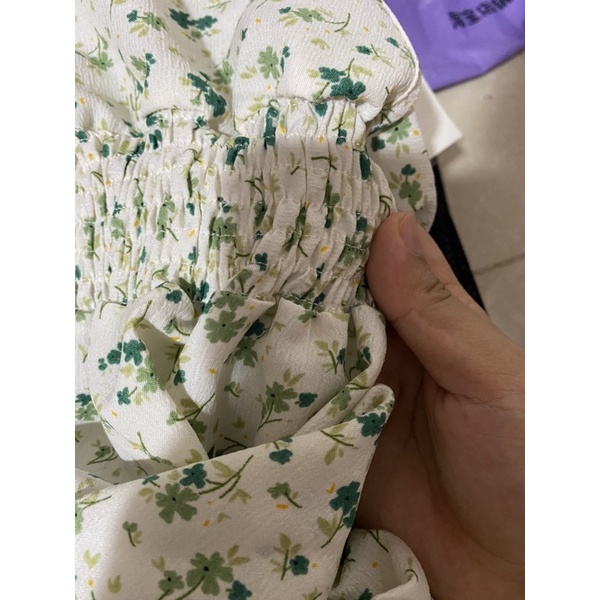 Váy hoa nhí xanh siêu xinh giá cực tốt - có order