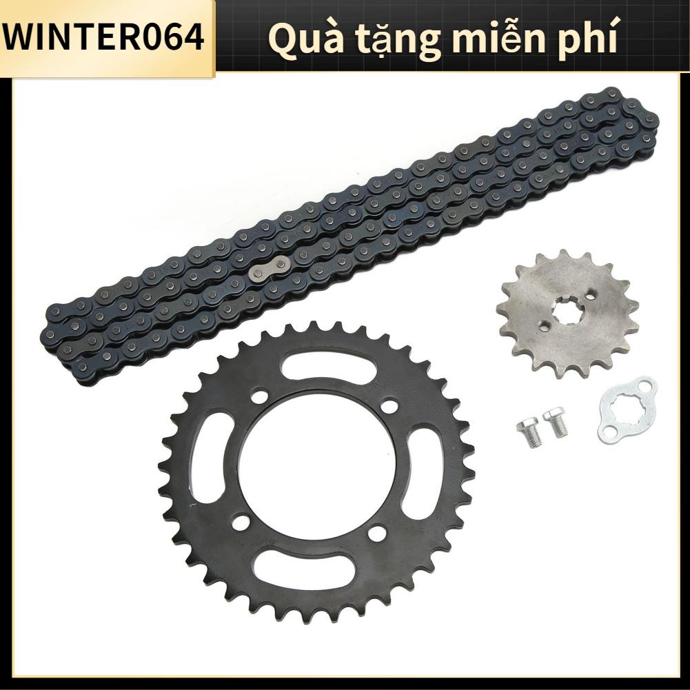 420 Xích 155mm 37T Phía trước 17T Nhông sau Phổ biến cho Xe đạp mini 50cc đến 125cc Bụi bẩn ATV Go Kart Winter064