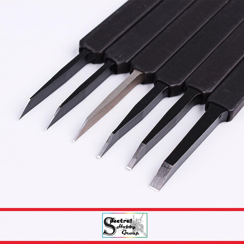 Dụng cụ mô hình kĩ thuật khắc mỹ thuật Chisel Blade kẻ tạo line 0.15 - 3.0mm CNDRAGON