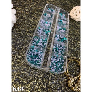 đá viên nail khay mix sz