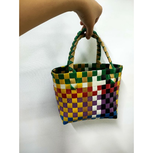 Giỏ xách đan tay mini