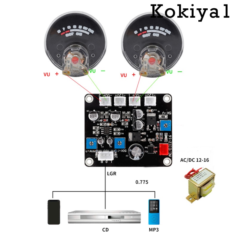 Đồng Hồ Đo Tần Số Điện Tử 12-16v Độ Chính Xác Cao