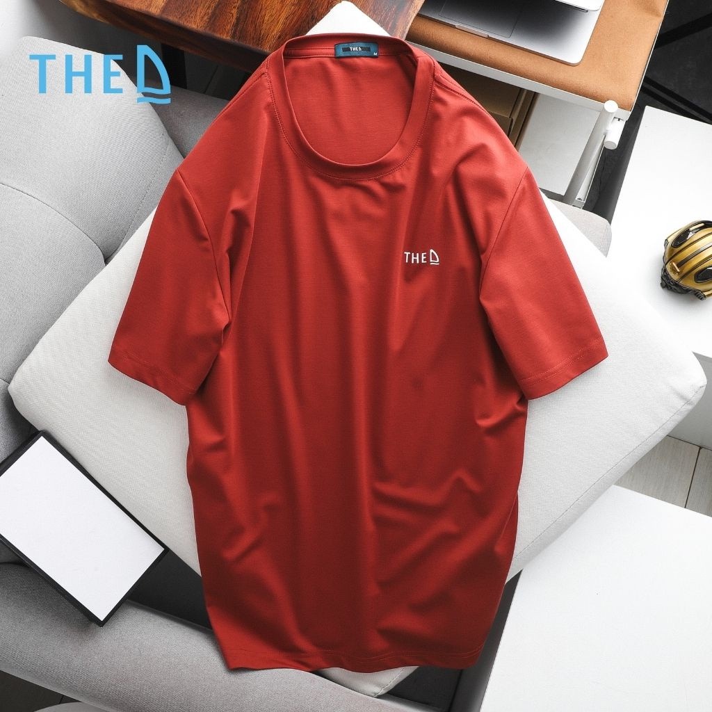 Áo Phông Nam The D Cổ Tròn Dáng Regular Fit, Chất Liệu Cotton Mềm Mịn, Thấm Hút Mồ Hôi Tốt AP 5501 | BigBuy360 - bigbuy360.vn