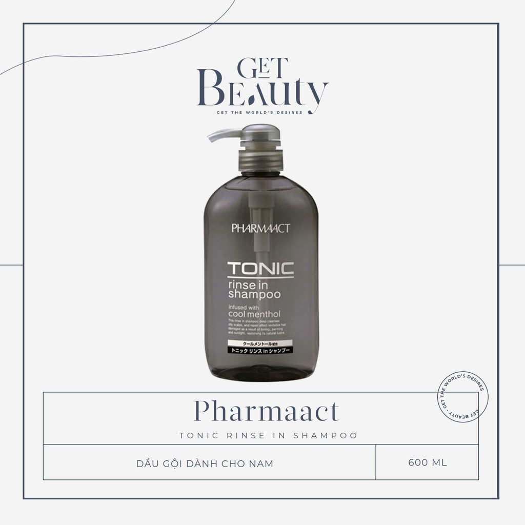 DẦU GỘI NAM PHARMAACT TONIC 600ML