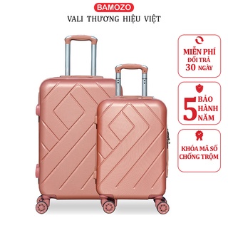 [Mã MABRBMZ5 giảm 10% tối đa 30K đơn 150k] Bộ 2 Vali du lịch Bamozo 8815 Size 20/24 inch