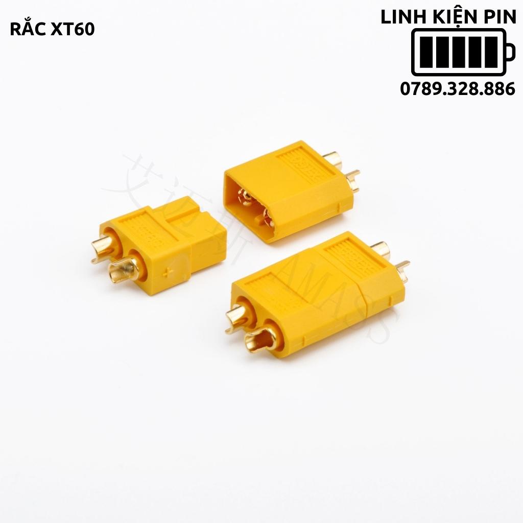 Jack xt60 đồng nguyên chất chịu tải cao loại thường