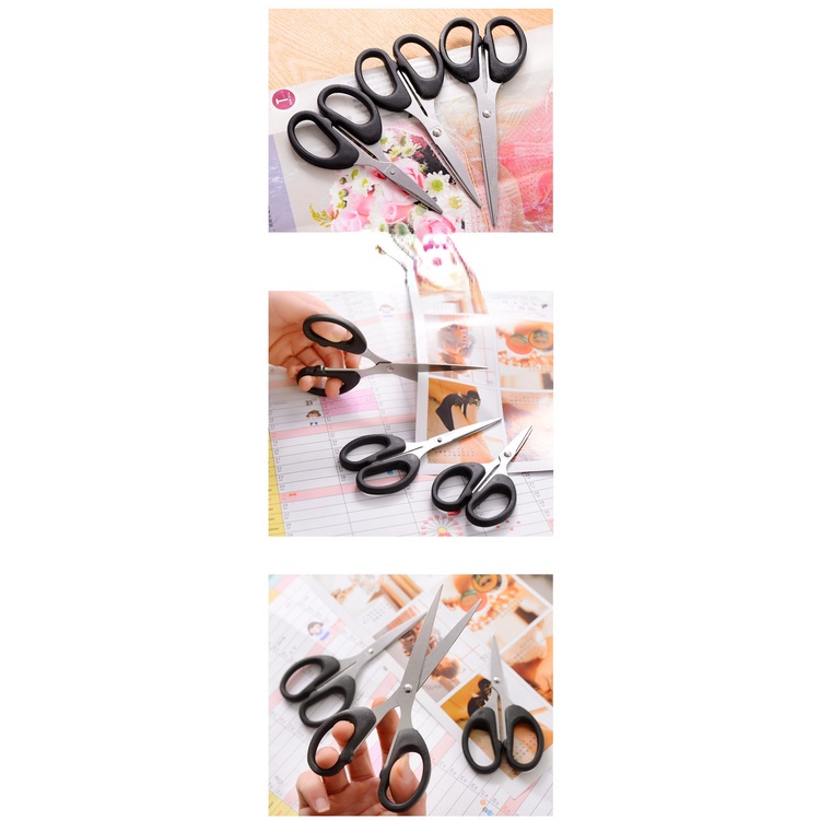 Kéo cắt giấy bằng thép không gỉ diy tiện dụng