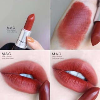 💄💄son mac marrakesh 646 matte – màu đỏ nâu đất